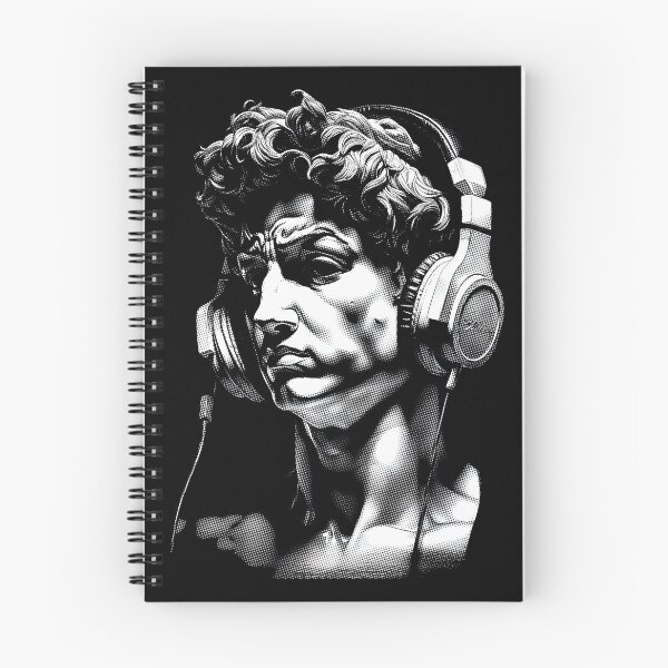 Item preview, Timeless Tunes | Harmony Of Ages - Ancient Greek Man Listening Music On Headphones 03 designed and sold by MadeByRobots.