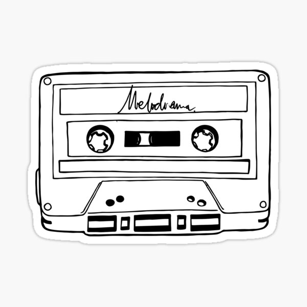 Lorde - Melodrama Tape Sticker