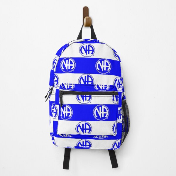 Artikelvorschau, GESTREIFTES NA-SYMBOL – Blau entworfen und verkauft von NA-WEARS.