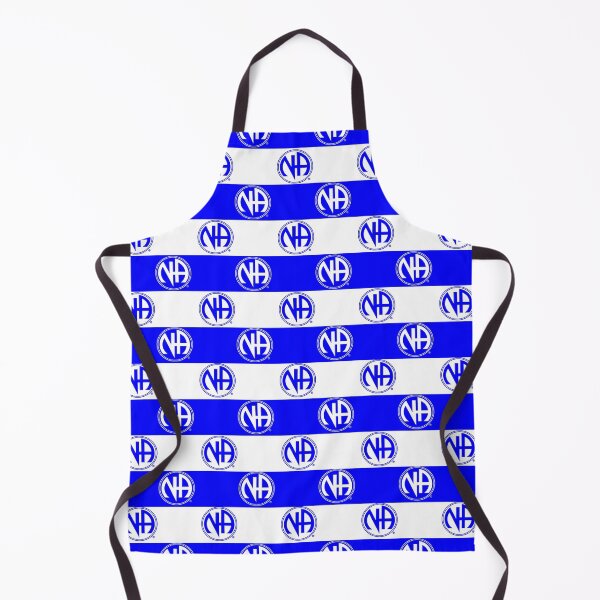 Item preview, STRIPRED NA SYMBOL - Blue designed and sold by NA-WEARS.