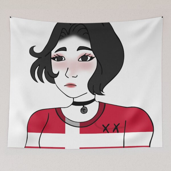 Item preview, Doomer Girl Wojak - Denmark designed and sold by AztecaPixels.