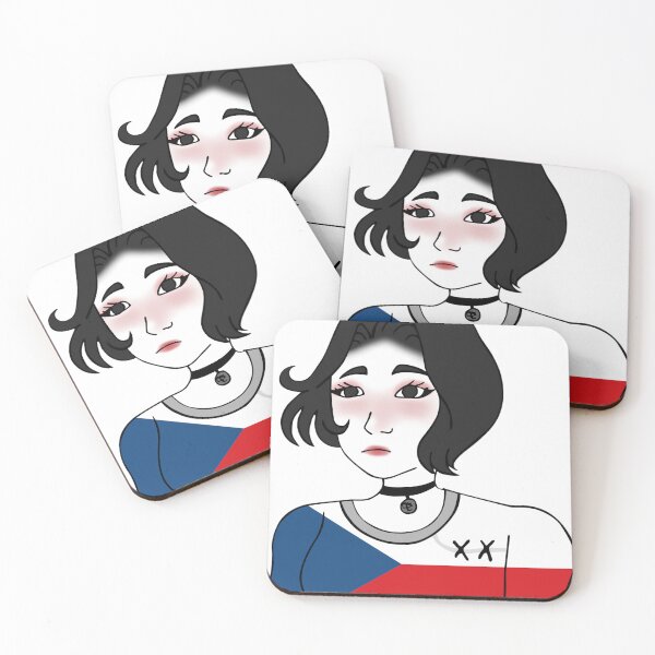 Item preview, Doomer Girl Wojak - Czechia designed and sold by AztecaPixels.