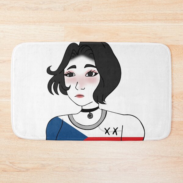 Item preview, Doomer Girl Wojak - Czechia designed and sold by AztecaPixels.