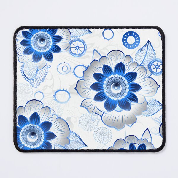 Item preview, Negative Steam Punk Flowers pattern designed and sold by Sp3ctrumOfColor.