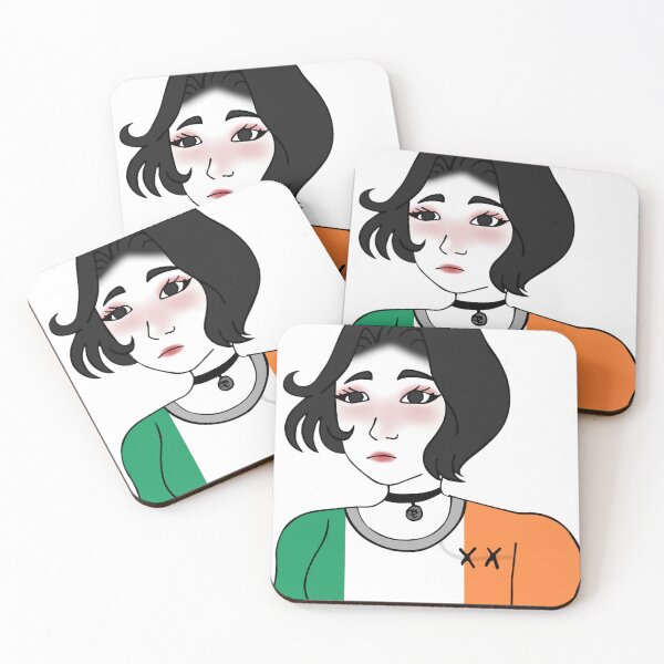 Item preview, Doomer Girl Wojak - Republic of Ireland designed and sold by AztecaPixels.