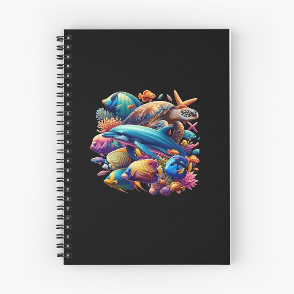 Item preview, Underwater Mosaic of Marine Creatures designed and sold by ChromaticBlend.
