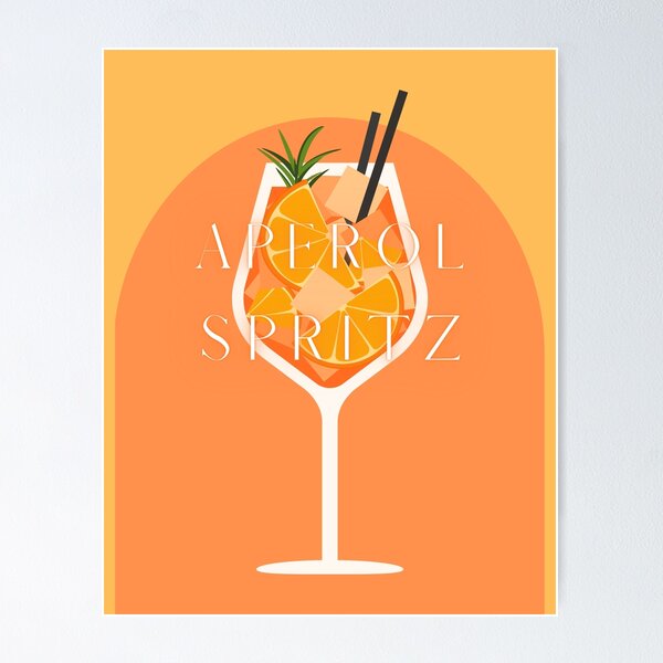 Cocktail Engineer Spritz Aperol Can - Canvas Art