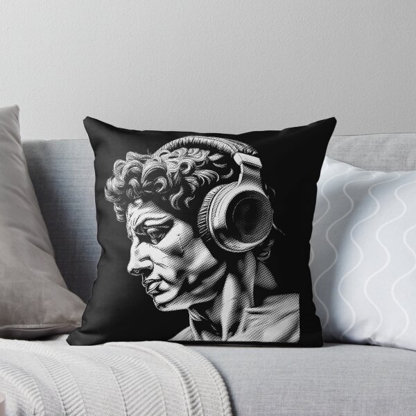 Item preview, Timeless Tunes | Harmony Of Ages - Ancient Greek Man Listening Music On Headphones 06 designed and sold by MadeByRobots.