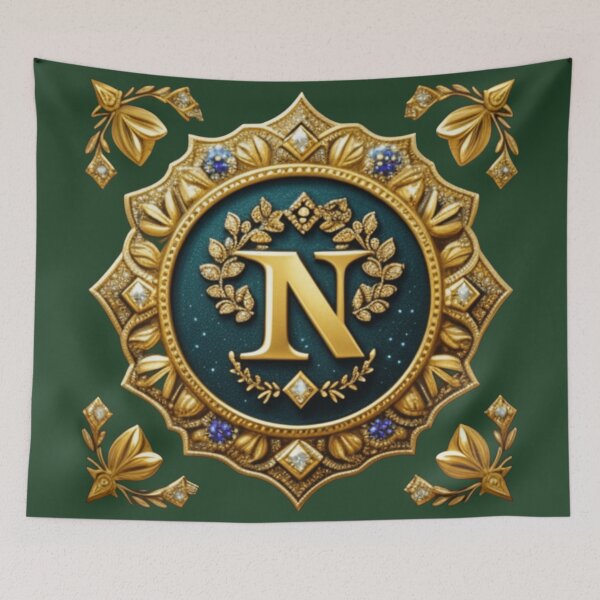 Item preview, Monogram N designed and sold by Roxburylane.
