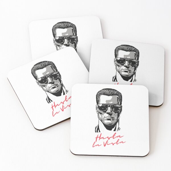 Item preview, Arnold Schwarzenegger Hasta la Vista, Terminator designed and sold by Alexis Holfeltz.