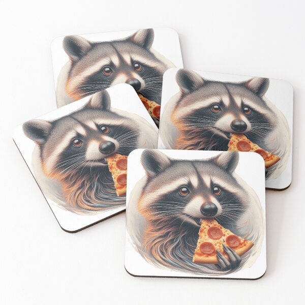 Item preview, The Pizza Raccoon's Munchie Misadventures designed and sold by HeadTurningArt.
