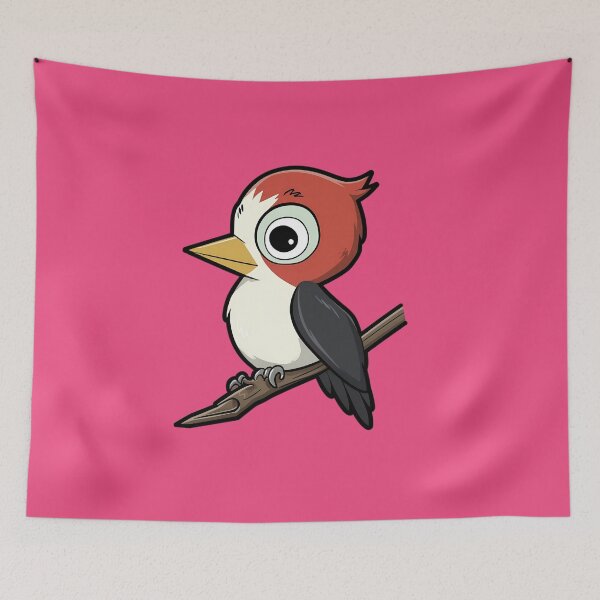 Item preview, Anime Kawaii Woodpecker designed and sold by FlexYourMind.