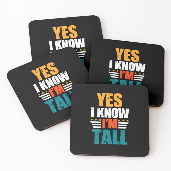 Item preview, Tall men's humor: Funny tall men quotes designed and sold by The  Knick Knack Nook.