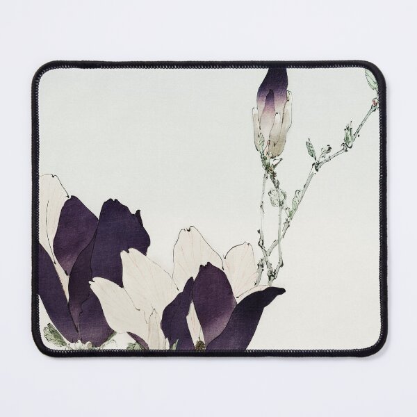 Item preview, Purple magnolia illustration from Bijutsu Sekai (1893-1896) by Watanabe Seitei designed and sold by Suzana Djordjevic.