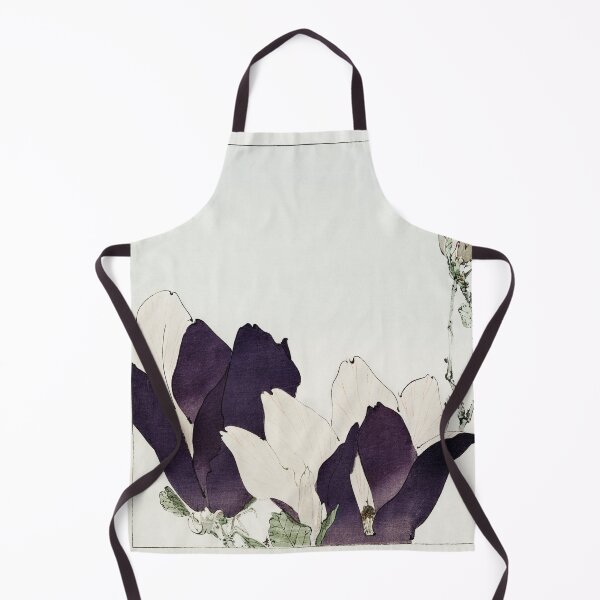 Item preview, Purple magnolia illustration from Bijutsu Sekai (1893-1896) by Watanabe Seitei designed and sold by Suzana Djordjevic.