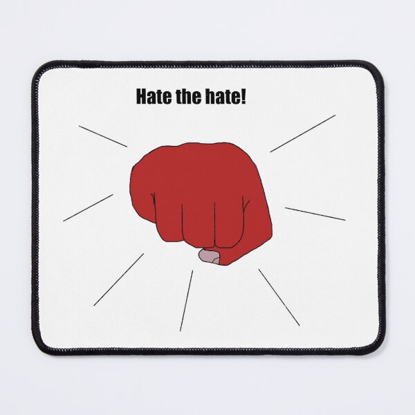 Item preview, Hate the hate! - Empowerment Fist - Motivational Graphic designed and sold by SmartDesignByBB.