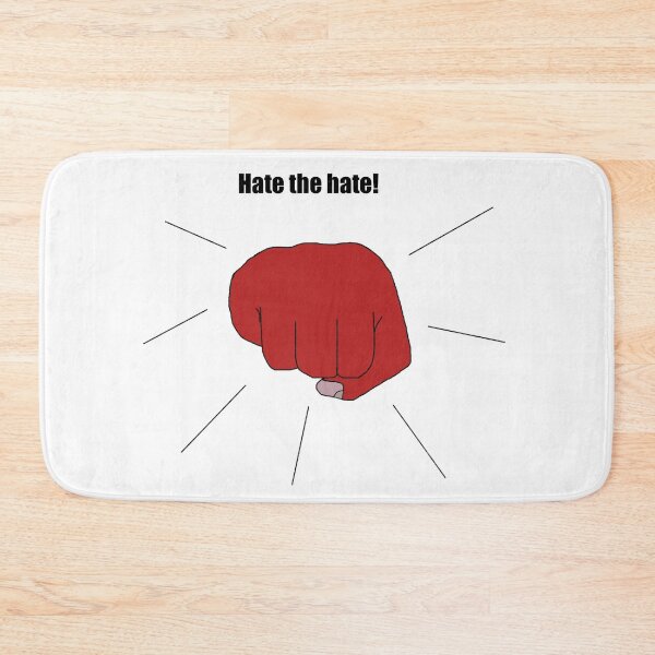 Item preview, Hate the hate! - Empowerment Fist - Motivational Graphic designed and sold by SmartDesignByBB.