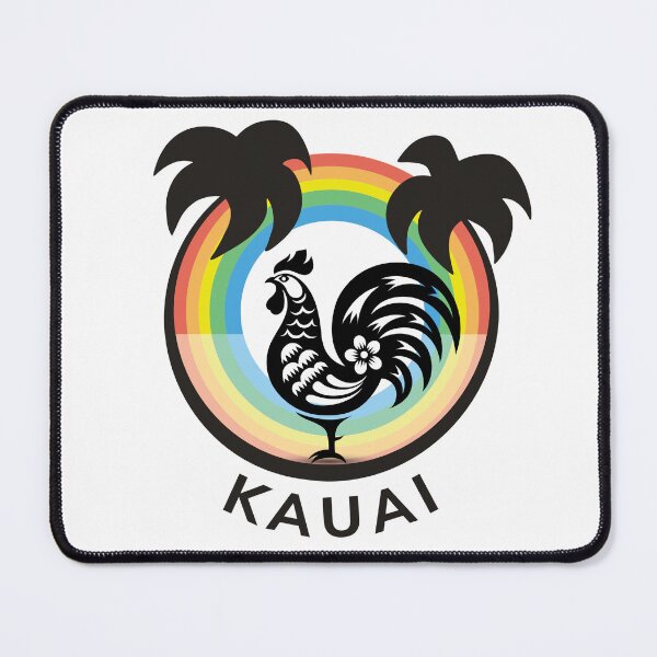 Item preview, Kauai Hawaii Rainbow Rooster designed and sold by MizMartini.