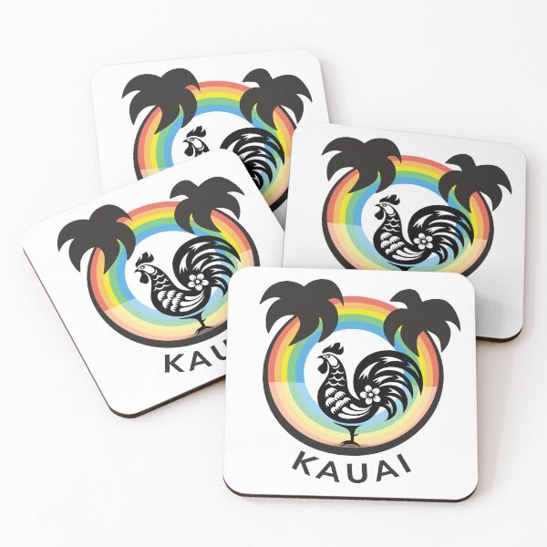 Artikelvorschau, Kauai Hawaii Regenbogenhahn entworfen und verkauft von MizMartini.
