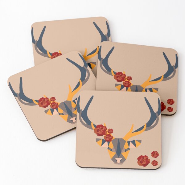 Item preview, Geometric Modern Reindeer designed and sold by TeraLynne.