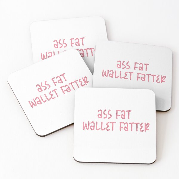 Item preview, Ass Fat wallet Fatter  designed and sold by Zlig Zlag ★★★★★.