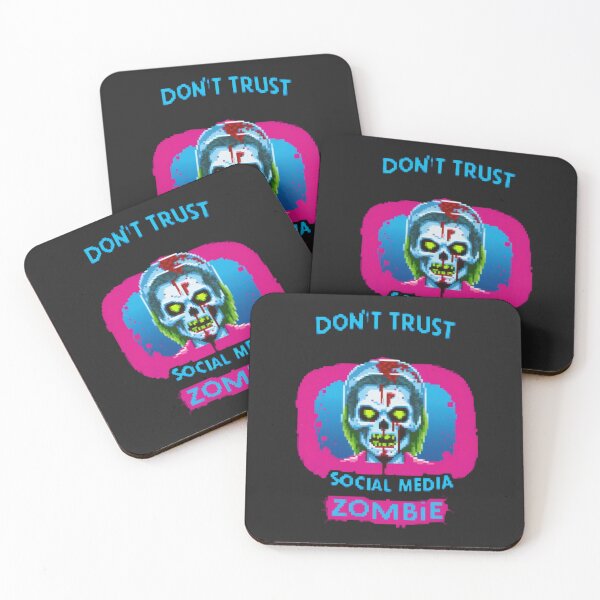Item preview, social media zombie designed and sold by aipaint.