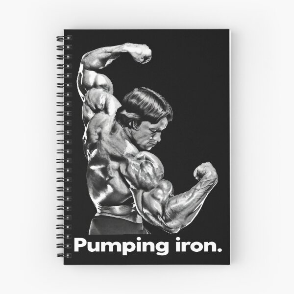 Artikelvorschau, Pumping Iron Arnold Schwarzenegger Fan-Kunst. entworfen und verkauft von HuzaifaNaveedh.