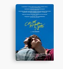 Call Me By Your Name Film Poster Canvas Print
