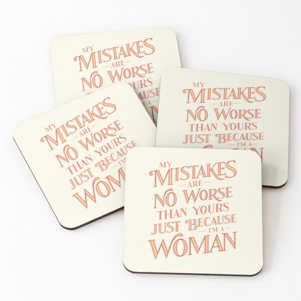 Item preview, Just Because I'm a Woman (Yellow) designed and sold by Carol Esteves.