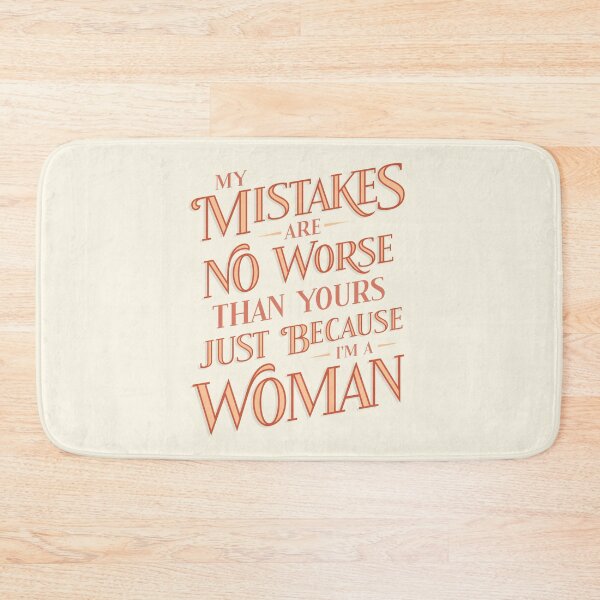 Item preview, Just Because I'm a Woman (Yellow) designed and sold by Carol Esteves.