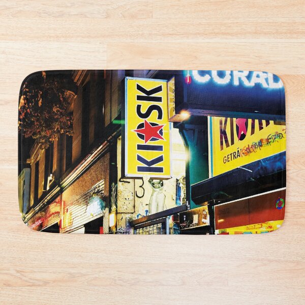 Item preview, Kiosk neon sign Schanzenviertel Hamburg designed and sold by RoyalTarget.
