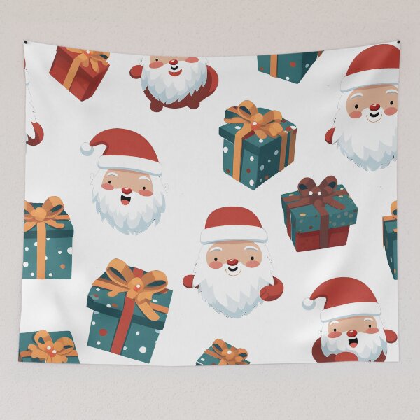 Item preview, Christmas pattern art santa designed and sold by Krasnovaovaova.