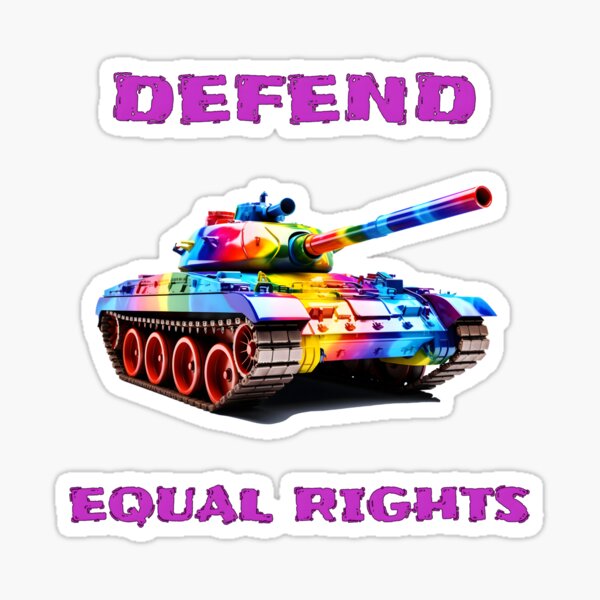 Defend equal rights Sticker