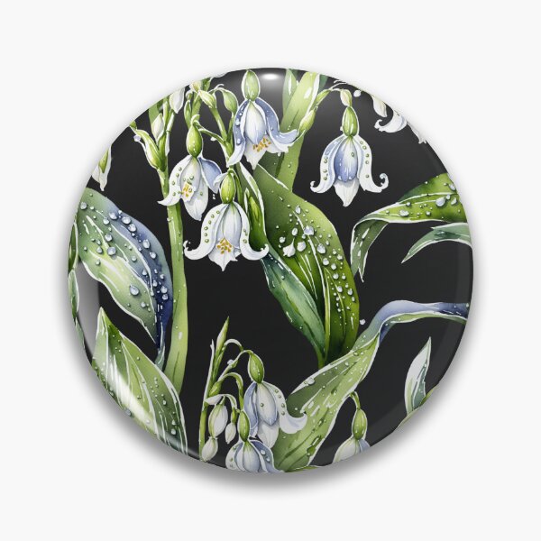 Item preview, Watercolor lilies of the valley designed and sold by PragmaticP.