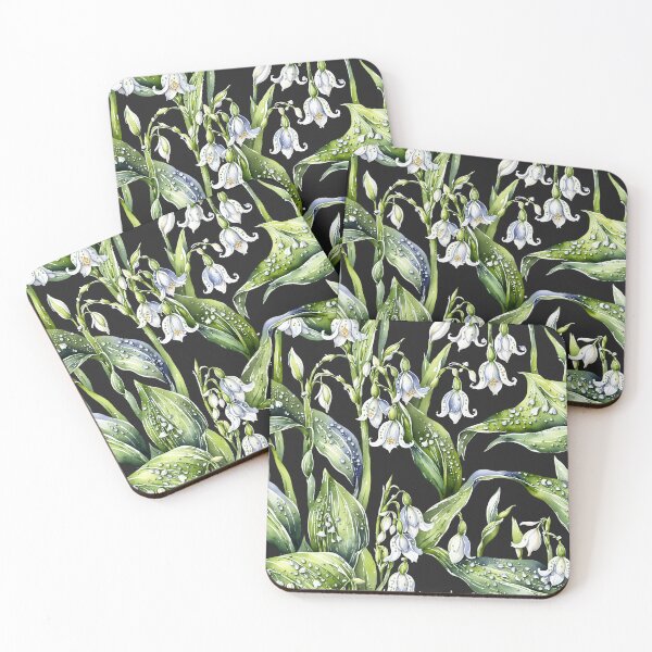 Item preview, Watercolor lilies of the valley designed and sold by PragmaticP.