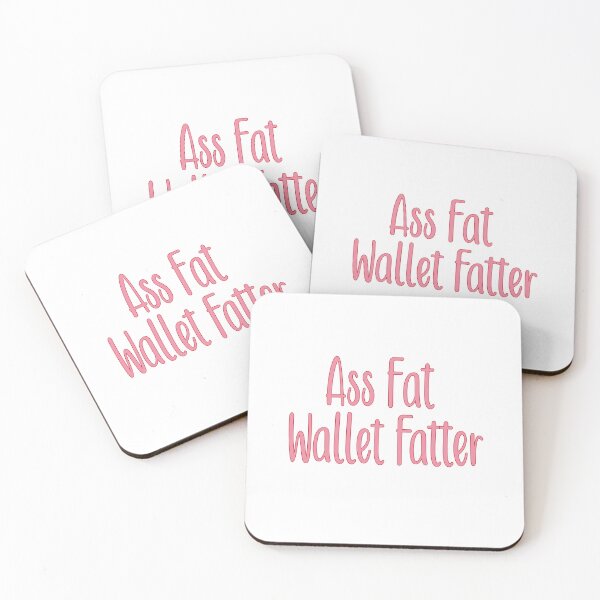 Item preview, ass Fat wallet Fatter  designed and sold by Zlig Zlag ★★★★★.