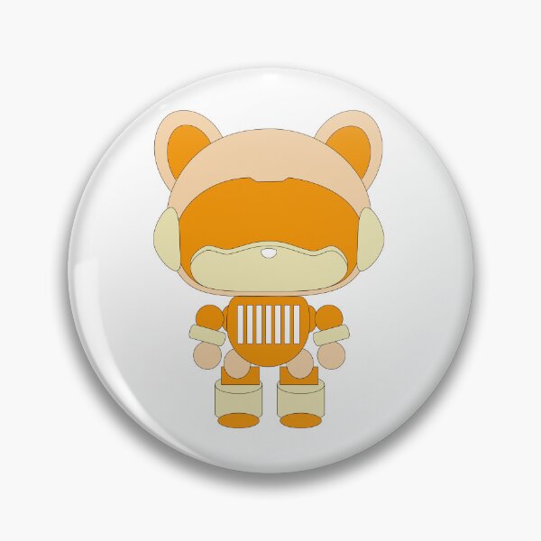 Item preview, orange robot bear designed and sold by Endmestudio.