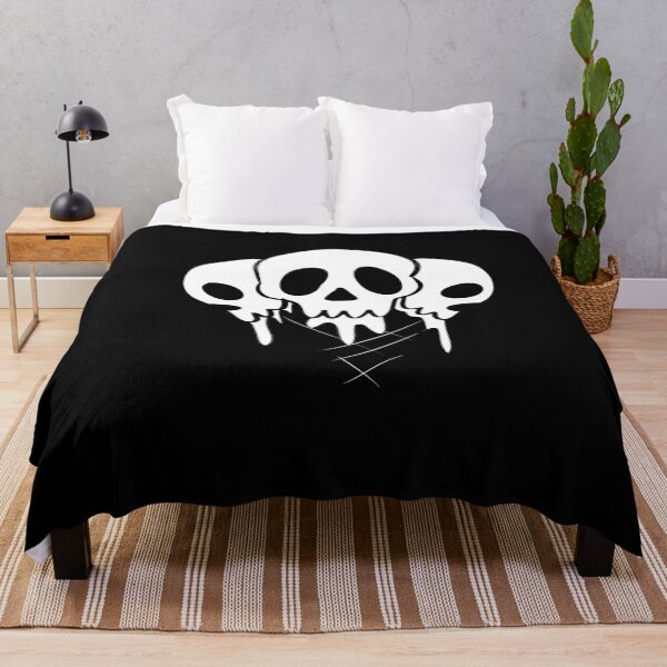 Item preview, Scary sad melting ice cream skulls in the waffle designed and sold by ISFdraw.