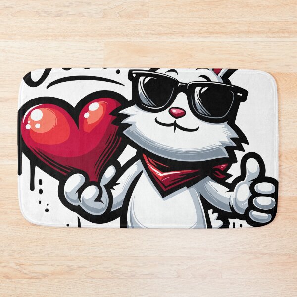 Item preview, Stay Cool Bunny designed and sold by netrok.