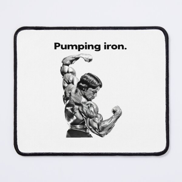 Item preview, Pumping iron Arnold schwarzenegger Fan art. designed and sold by HuzaifaNaveedh.
