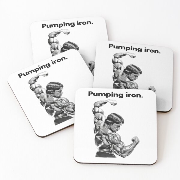 Item preview, Pumping iron Arnold schwarzenegger Fan art. designed and sold by HuzaifaNaveedh.