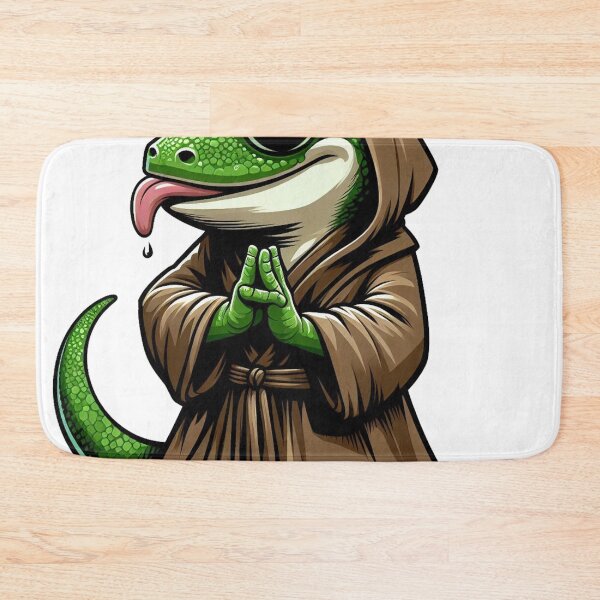 Item preview, Serenity Gecko Monk designed and sold by Canaba.