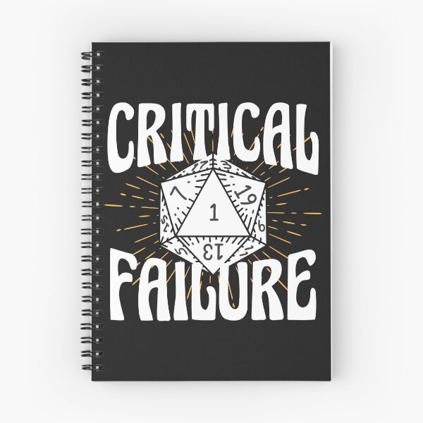Item preview, Critical Failure White designed and sold by TheWizardRyn.