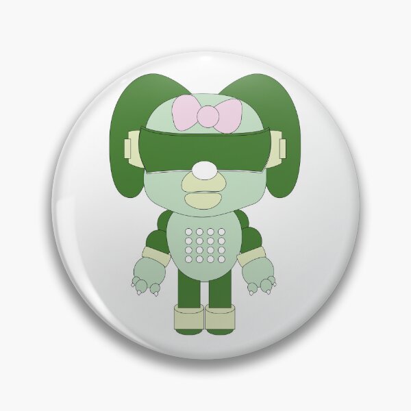 Item preview, green robot dog designed and sold by Endmestudio.
