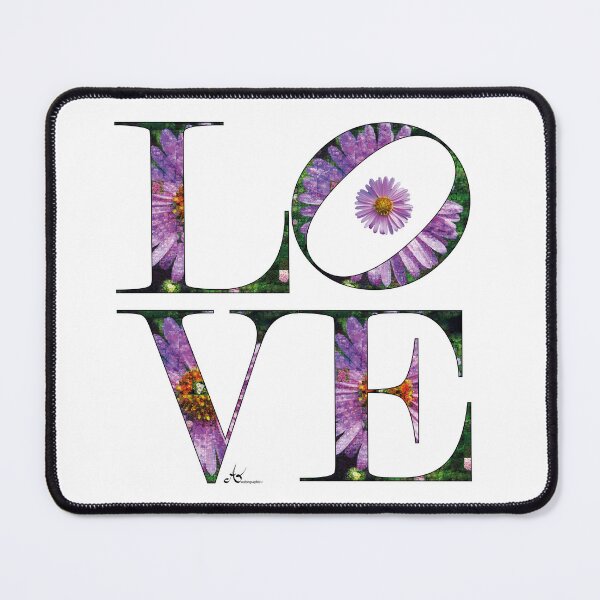 Item preview, LOVE Letters September Birth Month Flower Aster Christmas Present designed and sold by simplysign.