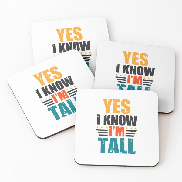 Item preview, Funny men's quotes: For tall men designed and sold by The  Knick Knack Nook.