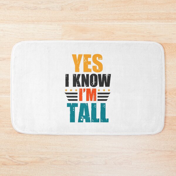 Item preview, Funny men's quotes: For tall men designed and sold by The  Knick Knack Nook.