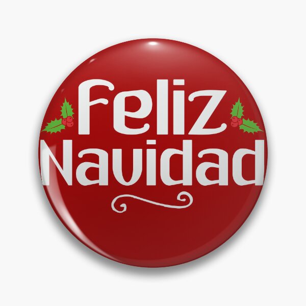 Item preview, Feliz Navidad Merry Christmas Espanol Spanish designed and sold by ArtMeetsPizza.