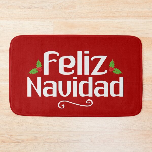 Item preview, Feliz Navidad Merry Christmas Espanol Spanish designed and sold by ArtMeetsPizza.
