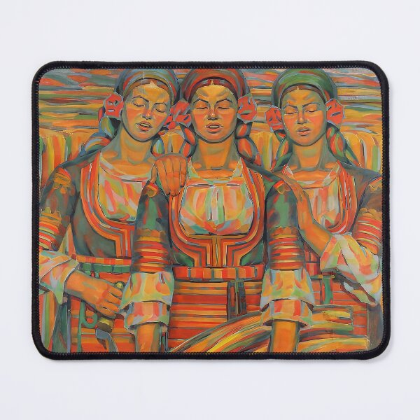 Item preview, Singing Harvester Women by Vladimir Dimitrov Maistora (the Master) - follow for more designed and sold by clon-dot-net.